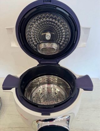 Olla Eléctrica Moulinex Cookeo Blanca