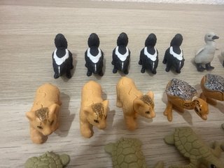 37 Figuras Animales Kinder Colección