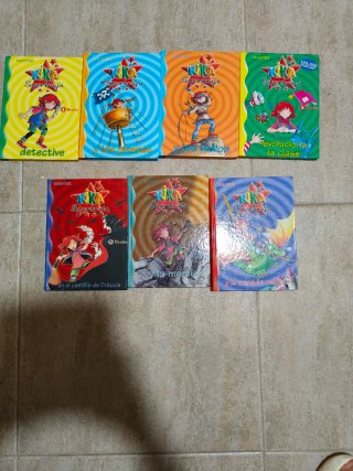 Lote de libros Kika la superbruja