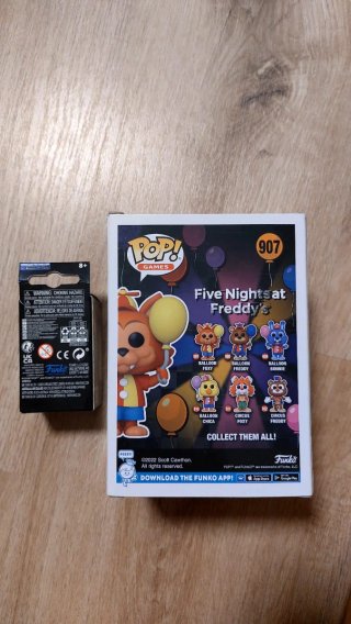Funko Pop! Balloon Foxy 907 Five Nights at Freddy'