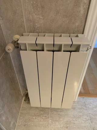 Radiadores aluminio blanco