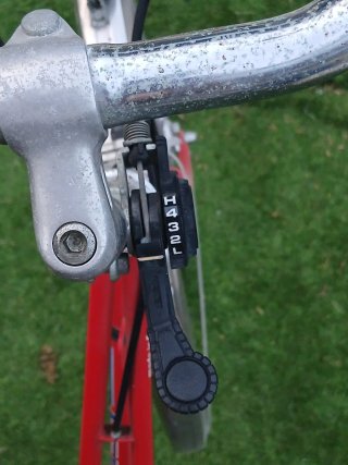 Bicicleta Peugeot Roja Mujer Vintage
