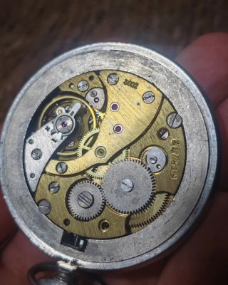 Orologio da tasca sovietico Molnija
