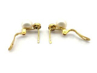 G113630-0    Pendientes Oro 18k Con Circonita,Perl