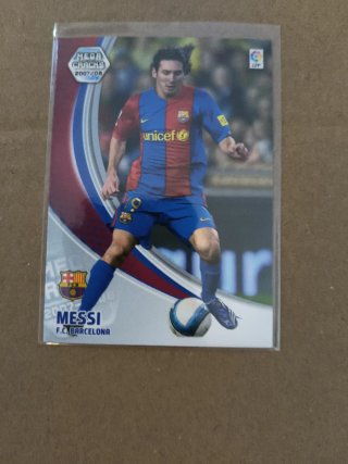 Carta Messi F.C. Barcelona 2007/08