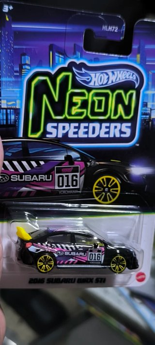 Hot Wheels Neon Speeders Subaru WRX STI 2016