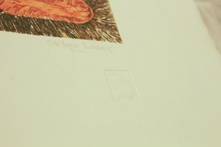 Incisione di Cecilia Stillger Ludwig L'Origine I