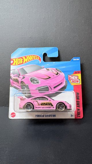 Hot Wheels Porsche 911 GT3 RS Rosa