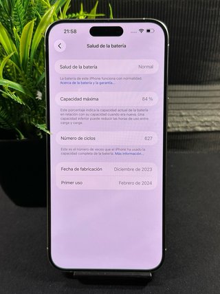 iPhone 15 Pro Max Bianco / ECCELLENTE STATO / 84%