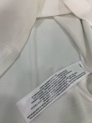 Camiseta Massimo Dutti Punto Talla S