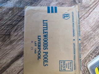 Quiniela Inglesa Vintage Littlewoods