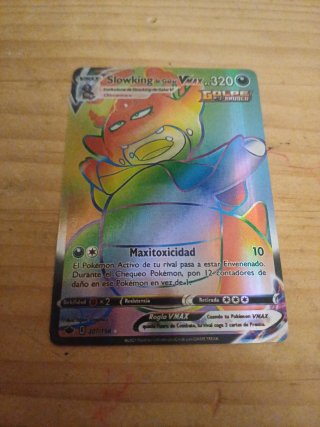 Carta Pokémon Slowking de Galar VMAX 207/198