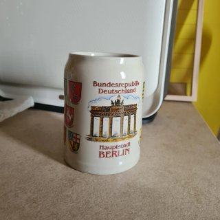 Tazza birra ceramica Germania