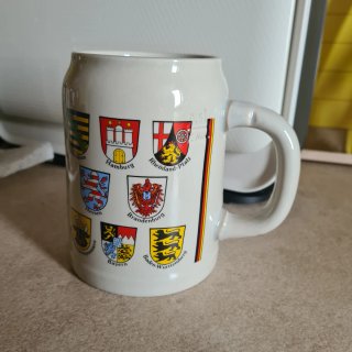 Tazza birra ceramica Germania
