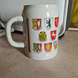 Tazza birra ceramica Germania