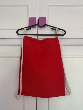 Bolsa mochila Mahou Roja