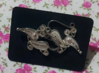 Pendientes Filigrana Momposina Plata