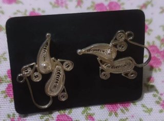 Pendientes Filigrana Momposina Plata