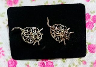 Pendientes Filigrana Momposina Plata