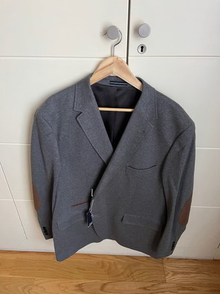 Chaqueta Dustin Gris con coderas