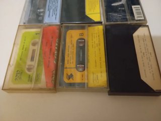 Lote 6 Cintas Cassette: Comedia, Flamenco, Pop