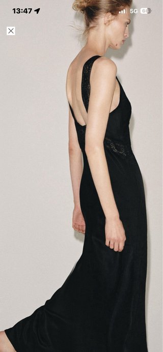 Elegante Abito Zara Woman Nero