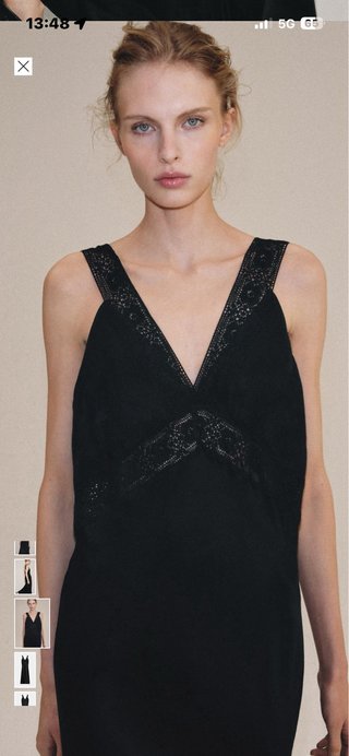 Elegante Abito Zara Woman Nero
