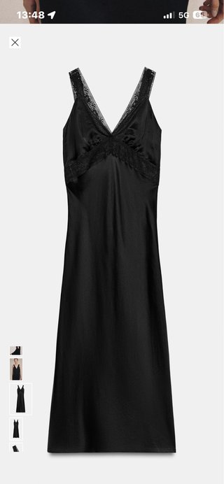 Elegante Abito Zara Woman Nero
