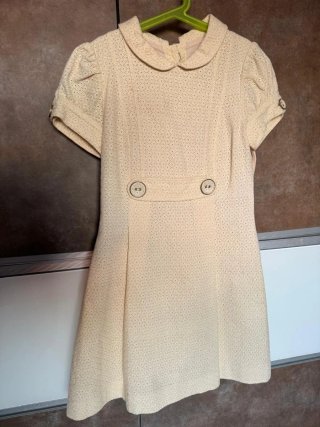 Vestido Holy Preppy Amarillo Talla XS