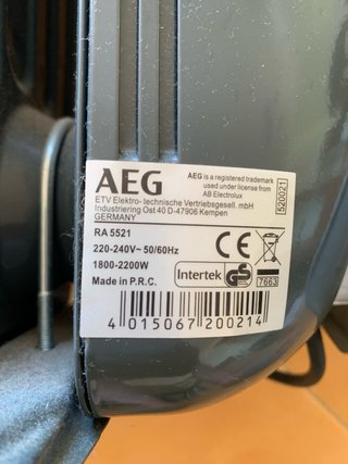 Radiador Eléctrico AEG