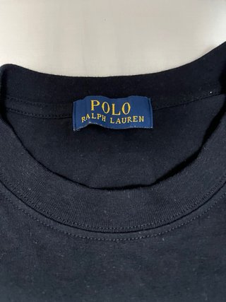 Polo Ralph Lauren Camiseta Negra Talla S