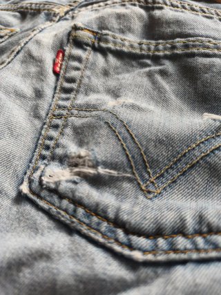 2 Vaqueros Levi's Cortos Vintage