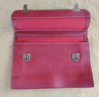 Lotto 2 cartelle scolastiche vintage anni 70/80