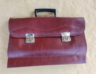 Lotto 2 cartelle scolastiche vintage anni 70/80