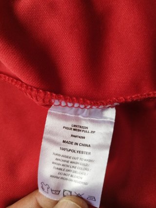 Sudadera Lotto Roja y Rosa