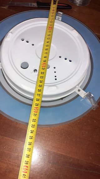 Lámpara techo  infantil luna y estrellas  ver