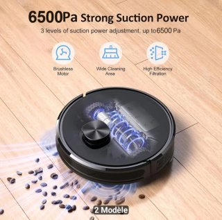 Robot Aspirador Lubluelu SL60D Negro