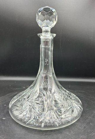 Licorera Cristal Bohemia Ships Decanter
