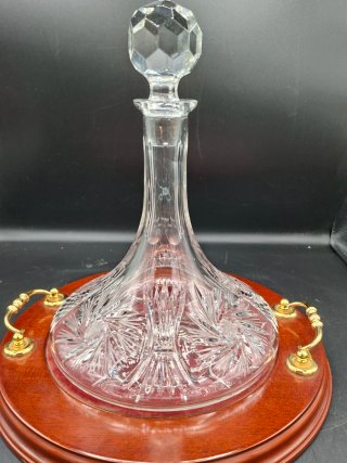 Licorera Cristal Bohemia Ships Decanter