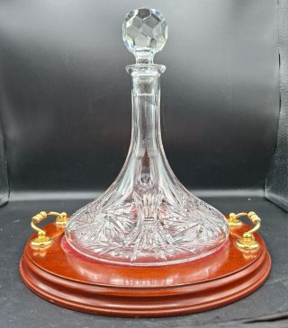 Licorera Cristal Bohemia Ships Decanter