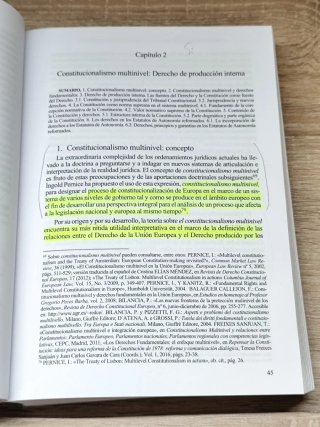 Constitucionalismo multinivel UNED