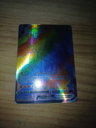 Carta Pokémon Coalossal VMAX 189/185
