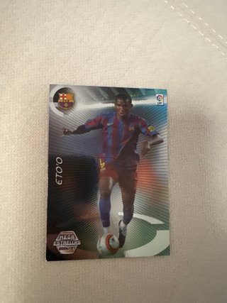Colección cromos Eto'o FC Barcelona