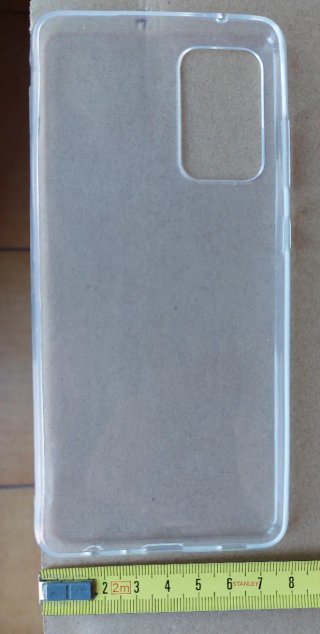 Funda teléfono móvil transparente