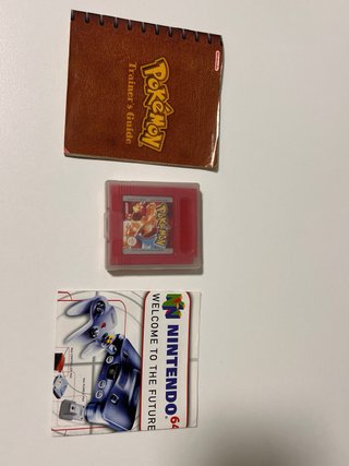 Pokemon Edición Roja Game Boy Nintendo