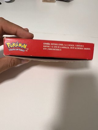 Pokemon Edición Roja Game Boy Nintendo