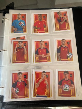 Cromos Selección Española Mundial 2026