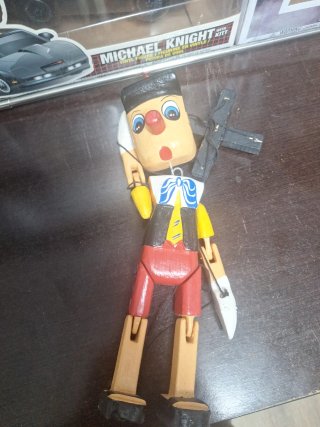 Marioneta de madera Pinocho