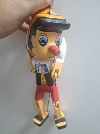 Marioneta de madera Pinocho