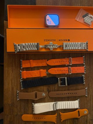 AppleWatch Ultra, correa tipo Hermès Kilim/Grand H